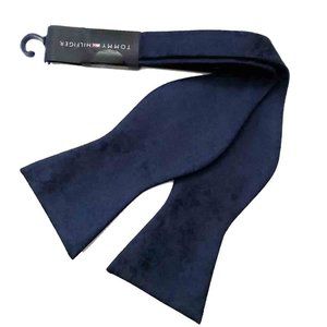 Tommy Hilfiger Navy Blue Floral Bow Tie Men's